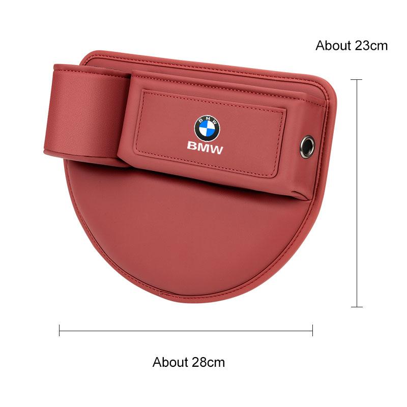 EBGU9 Leather Car Seat Gap Storage Box Cup Holder For BMW X1 X2 X3X5 X4 X6 X7 1 3 5 6 7 Series F40 E60 E90 F10 F15 F20 F30 G20 G30 G38