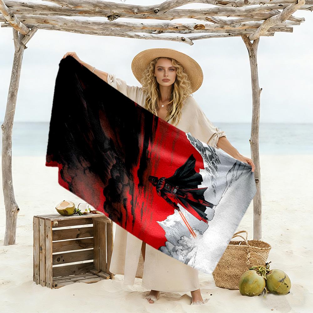 Star Wars Beach Towel Soft Durable Quick-Dry Comfortable Lightweight Portable for Swimming,Beach,Camping, Travel, Beach Accessories,Gym