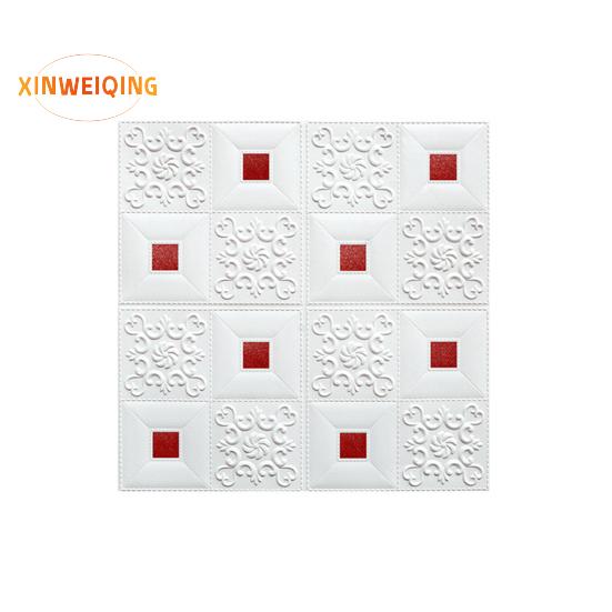 3D декоративная панель для настенной плитки, текстурированная самоклеящаяся пенопластовая наклейка на стену, кухонный фартук для ванной комнаты