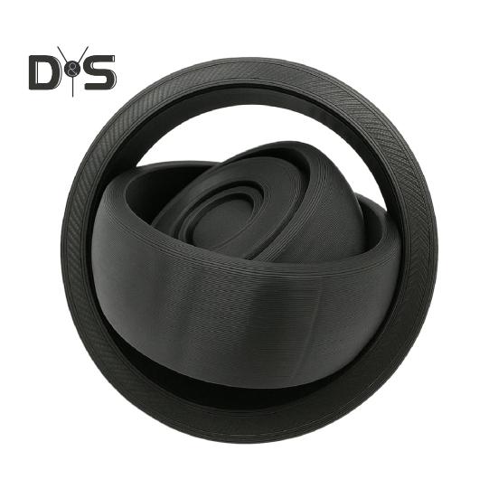 Игрушка-колечко для взрослых и подростков, вращающаяся спиннер для снятия стресса, для концентрации, снятия беспокойства, релаксации, EDC, настольная сенсорная игрушка