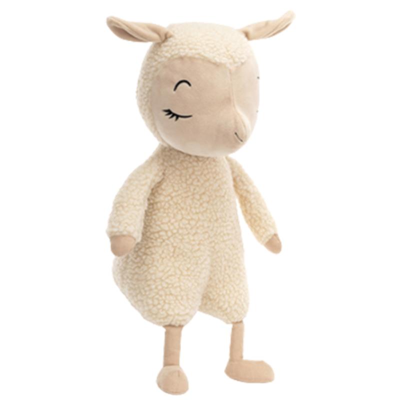 JELLYCAT Серия «Фермерские животные» Спящий ягненок Успокаивающая кукла-компаньон Плюшевая кукла 36 см высотой