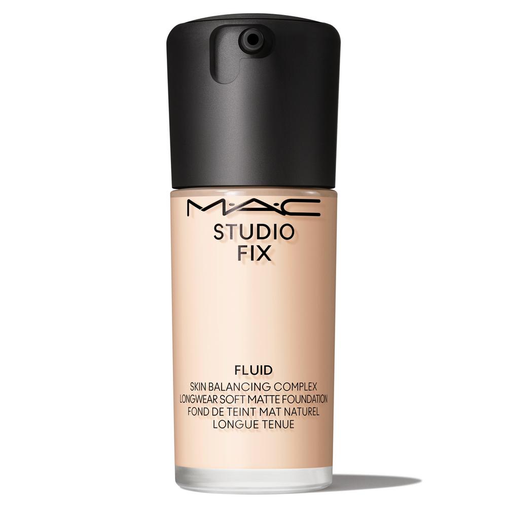 MAC Studio Fix Fluid Skin Balancing Complex Longwear Soft Matte Foundation SPF 25 PA++, N11, 1 Piece, 30ml