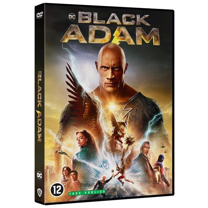 DVD - Warner Home Video - Black Adam - Zone 2 - Film d'action - Parution 22/02/2023
