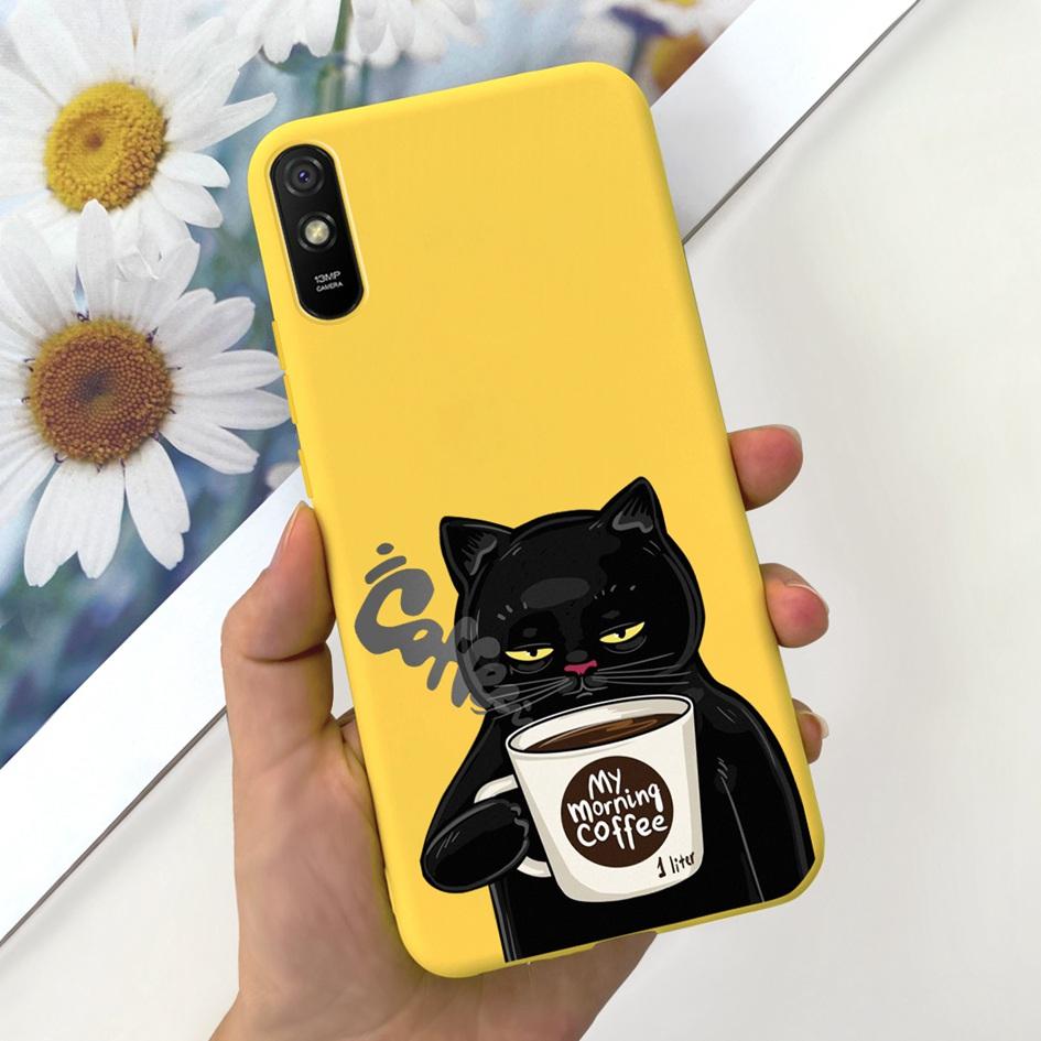 Для Xiaomi Redmi 9A Чехол Redmi 9AT Покрытие Модный Пейзаж Луна Мягкий Силикон Тонкий Funda Для Xiaomi Redmi 9i Redmi9i Спорт Coque