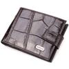 Reliable Men's Wallet Made of Genuine Textured Leather CANPELLINI Purse 21516 Brown
