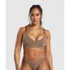 Seamless V Neck Bralette Soul Brown B6a7k Nbzw