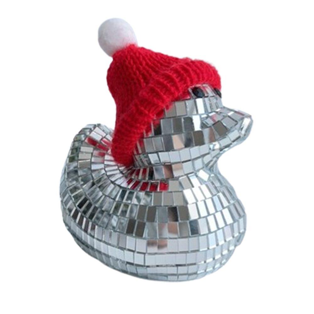 Duck Shape Cute Duck Disco Ball Reflective Christmas Decoration Duck  Home Decor