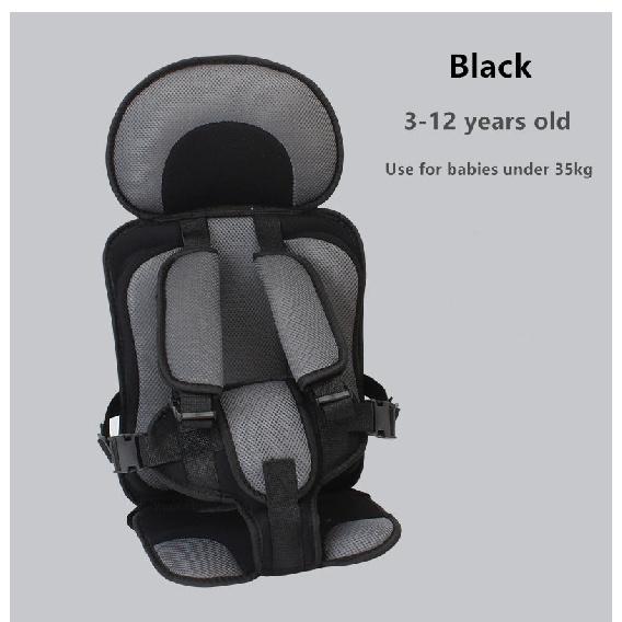 NEW Child Safety Seat Mat for 6 Months To 12 Years Old Breathable Chairs Mats Baby Car Seat Cushion Adjustable Stroller Seat