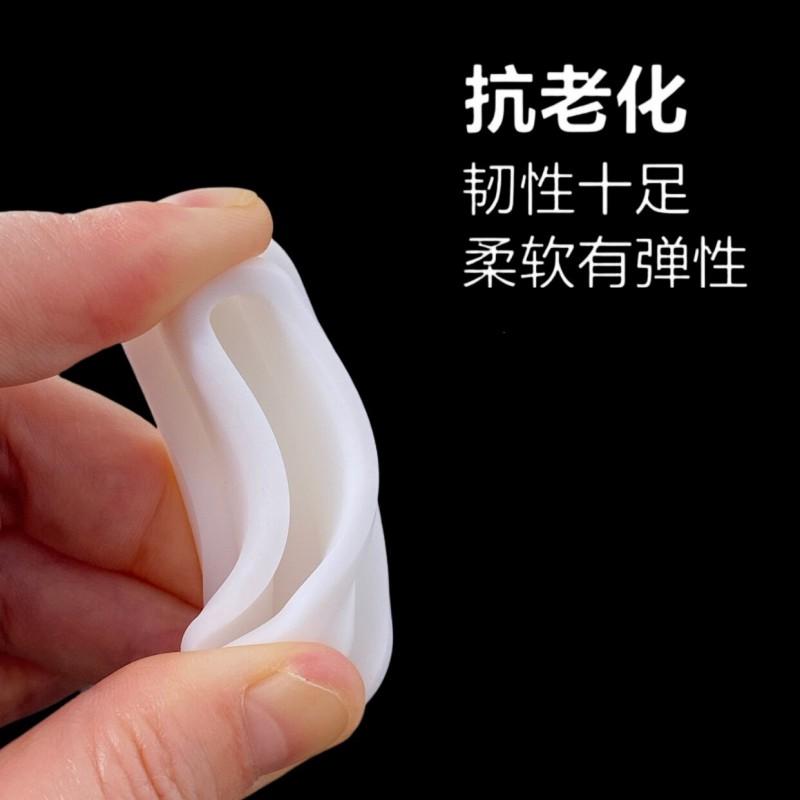 TPE Overflow Hole Stopper Bathroom Sink Basin Drain Seal Plug Long Strip Size 4.8cm 5.0cm 5.5cm 6.0cm 6.5cm