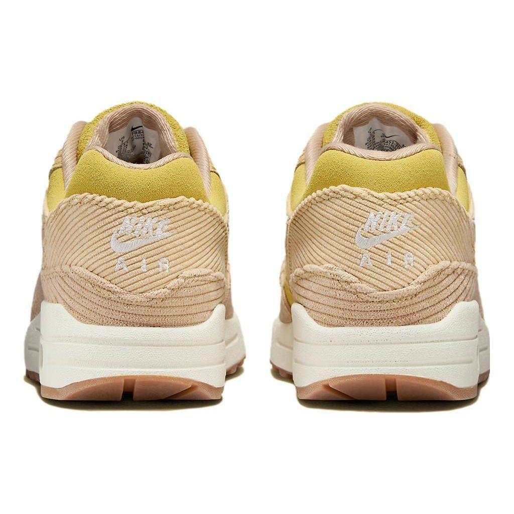 Nike Air Max 1 SE Buff Gold Hemp Sesame Gum Medium Brown Women's Shoes FB8451-700