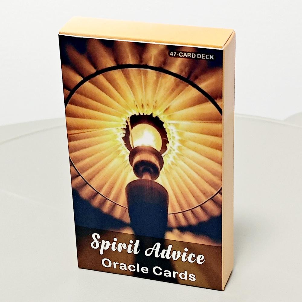 10,3*6 см Колода оракулов Spirit Advice 47 шт. Карты оракула с ключевыми словами на картах
