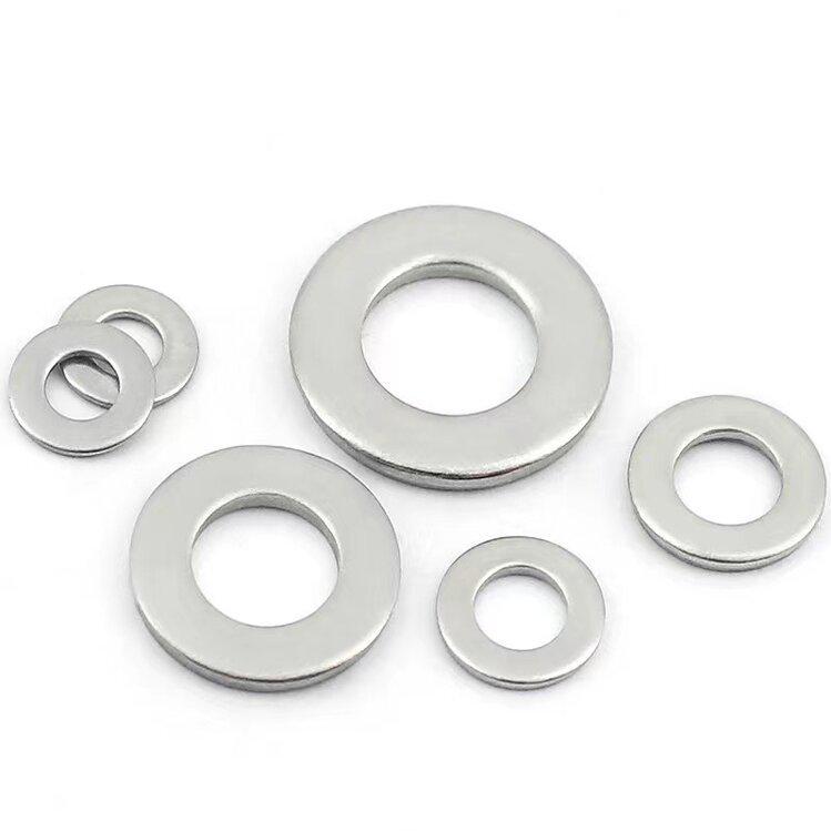 Толстостенная плоская круглая шайба из нержавеющей стали 304 GB95