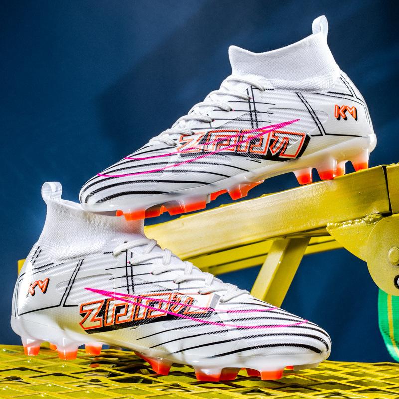 Новые футбольные бутсы шипы AG молодежные детские взрослые футбольные бутсы tf студенческие тренировочные бутсы для спорта на открытом воздухе