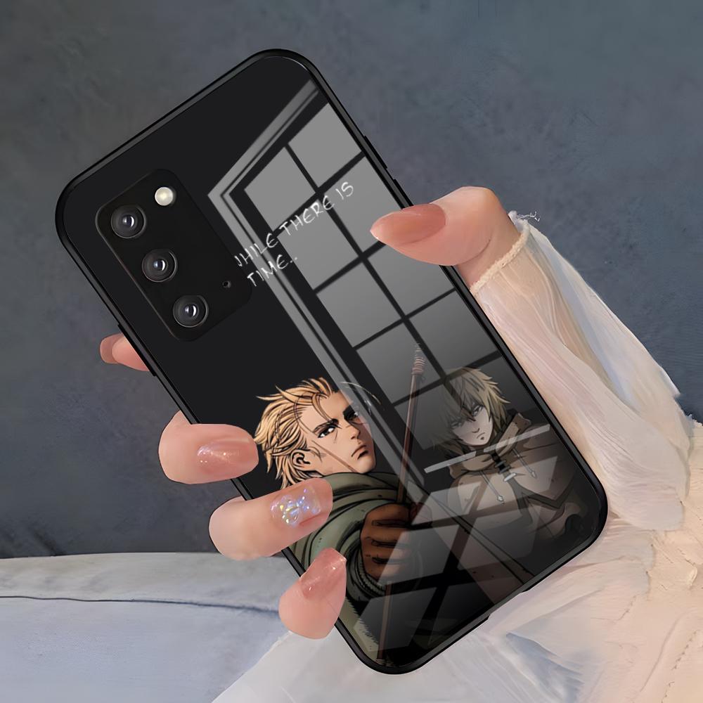 VINLAND SAGA Phone Case For Samsung A25 A13 A33 5G A54 A36 A35 A56 A52 A14 Shockproof Glass Cover