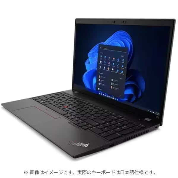 Ноутбук ThinkPad L15 Gen4 с 16 ГБ Windows 11 Core 16 ГБ 256 ГБ SSD Оптический Bluetooth Сканер отпечатков пальцев Веб-камера с японским Full HD IPS LCD дисплеем Память,