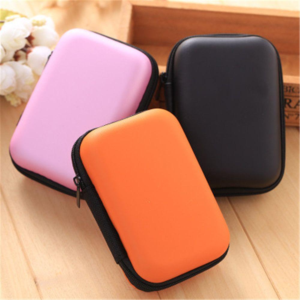 Drive Protector Earphone Box HDD Carry Case Zipper Pouch Hard Disk Case EVA Storage Box HDD Bag