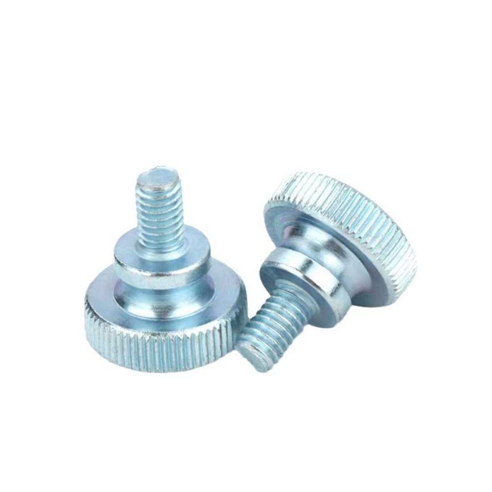 45pcs Large Head Thumb Screws Durable Round Head Screws GB834 Knurled Screws Construction