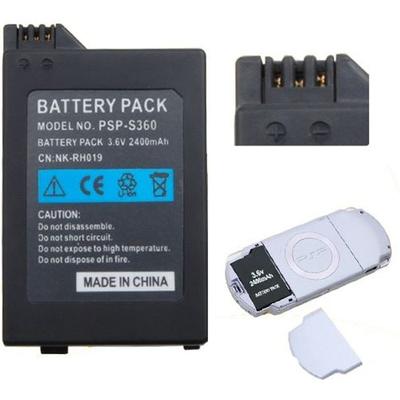 Сменный аккумулятор - iDiffusion - PSP 2000 Slim Lite - 2400 мАч - Высокая емкость - Долговечный