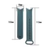 Ремешок LUJING для Xiaomi Mi Band 8, силиконовый спортивный ремешок, раздвижной демонтажный браслет для Mi Band 8, NFC браслет, аксессуары для умных часов