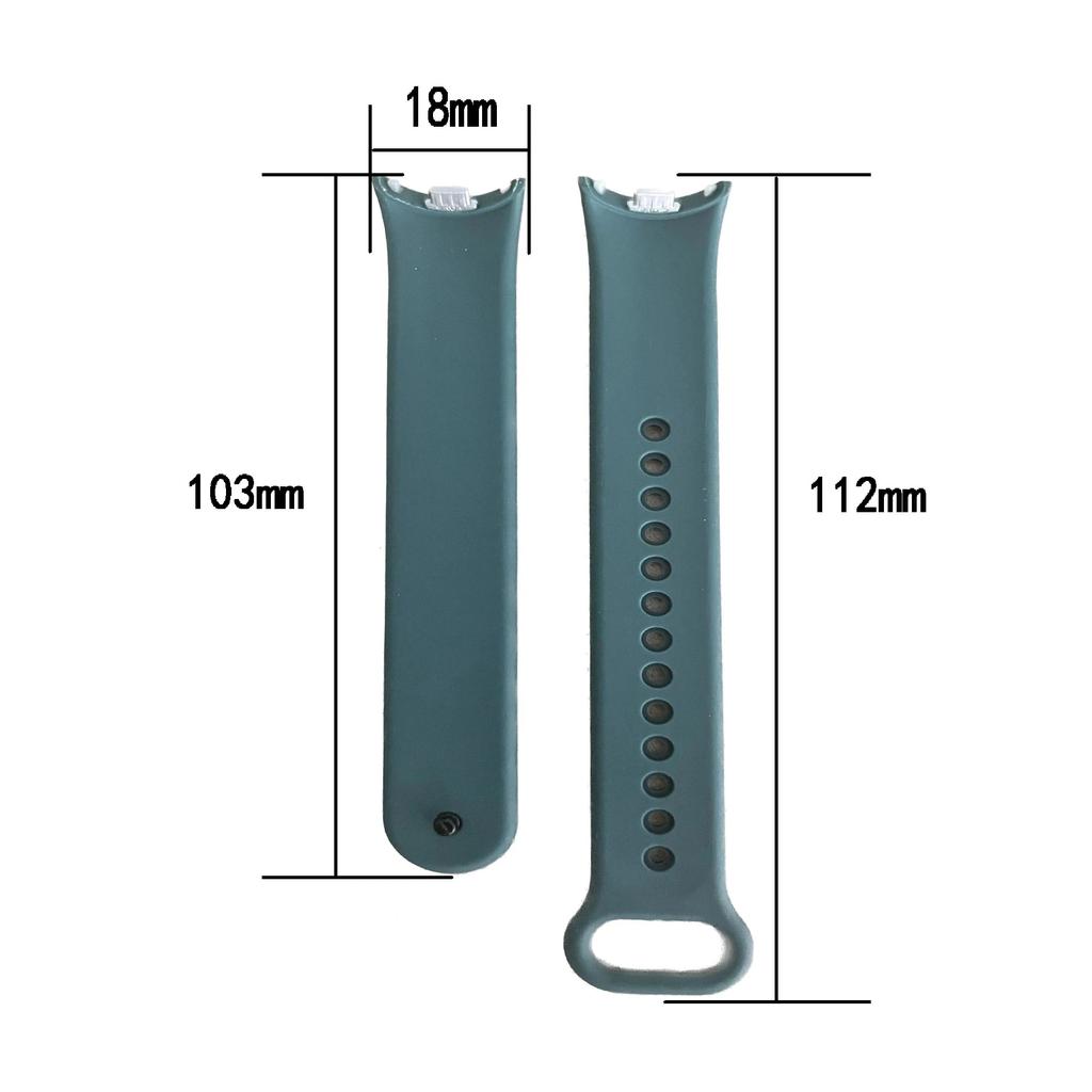 Ремешок LUJING для Xiaomi Mi Band 8, силиконовый спортивный ремешок, раздвижной демонтажный браслет для Mi Band 8, NFC браслет, аксессуары для умных часов
