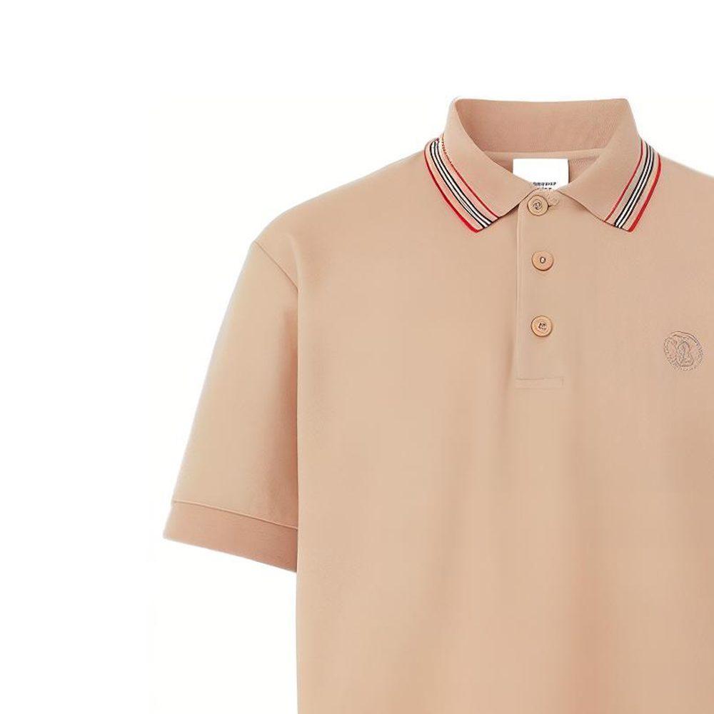 Burberry Мужская рубашка-поло SS22 Коричневая 80562231