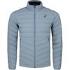 Sports Lifestyle Series Solid Color Versatile Warm Sports Long Sleeve Jacket Down Coat Men Jackets Gray Blue 2031E864-400