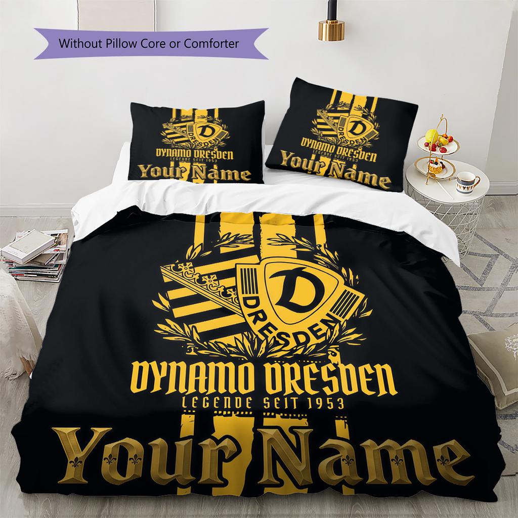 Custom Name Dynamo Dresden Legend Bedding,Quilt Set Quilt Cover Pillowcase Home Birthday Gift (1 * duvet cover + 2 * pillowcase, without core)