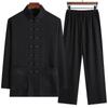 Spring and Autumn Men's Long-sleeved Casual Solid Color Suit