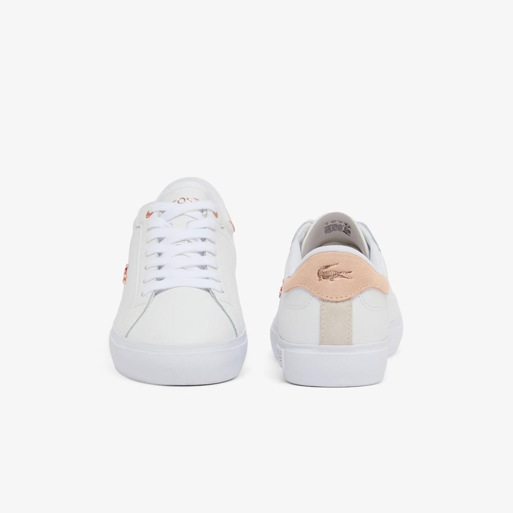Lacoste Женские кожаные кроссовки Powercourt RZ0193W56G1Y9