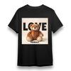 Women's T-shirt With Cute Teddy Bear Graphic Unisex 100% Cotton Plus Size Tee