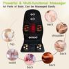 Electric Back Massage Car Home Chair Body Massage Heat Mat Seat Cushion Neck Pain Lumbar Vibrator