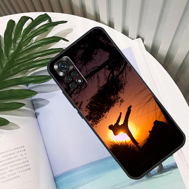 Чехол Funda Kung Fu Taekwondo Karate для Xiaomi Redmi Note 14 10 11 12 13 15 Pro Plus Чехол для Redmi 15 15C 14C 12C 10C 13C