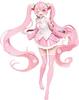 Sakura Miku Figure Original Illustration Pearl Wink Sega Limited Ver.