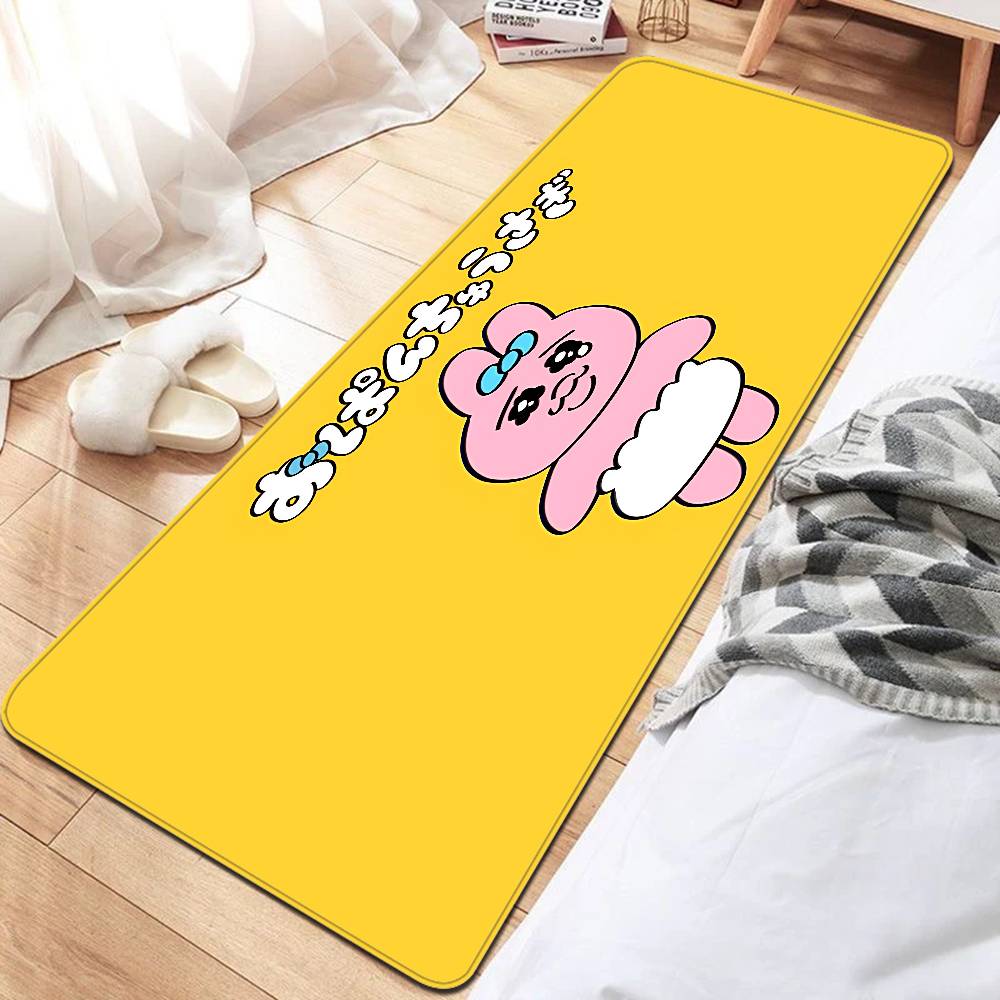 O-OpanchuS-S Usagi Bathroom Mat Retro Multiple Choice Living Room Kitchen Rug Non-Slip Bedside Mats