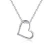925 Sterling Silver Pendant Necklace For Women Heart Necklace Silver 925 Jewelry Women Necklace 925