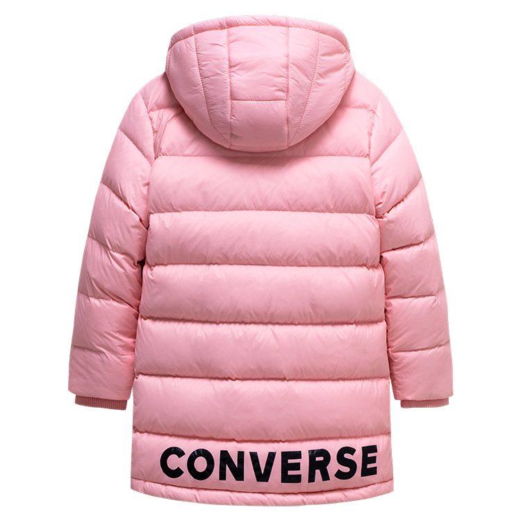 Converse Пуховик Розовый Детский CV2242085GS-004