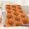 R-Reeses-ES Модный Плед с Логотипом для Дивана Комнаты Микрофибра Постельное Белье Плед Офис Подарок для Путешествий Дом