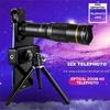 32x 22x HD Зум Монокуляр Телескоп Телефото Объектив для Телефона с Штативом Металлический Телескоп для Путешествий Кемпинга