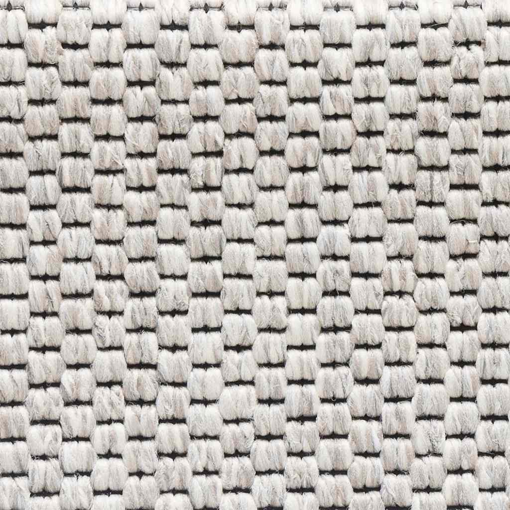 Self Adhesive Stair Mats Sisal Look 15 Pcs. 56x17x3 Platinum