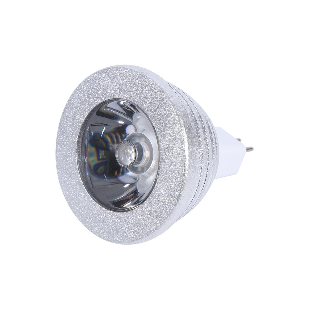 MR16 3W RGB светодиодная лампа с изменением цвета 12V-24V с дистанционным управлением для домашнего бара