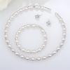 Bridesmaid Wedding Jewellery Set Necklace Bracelet Earrings Clic Style