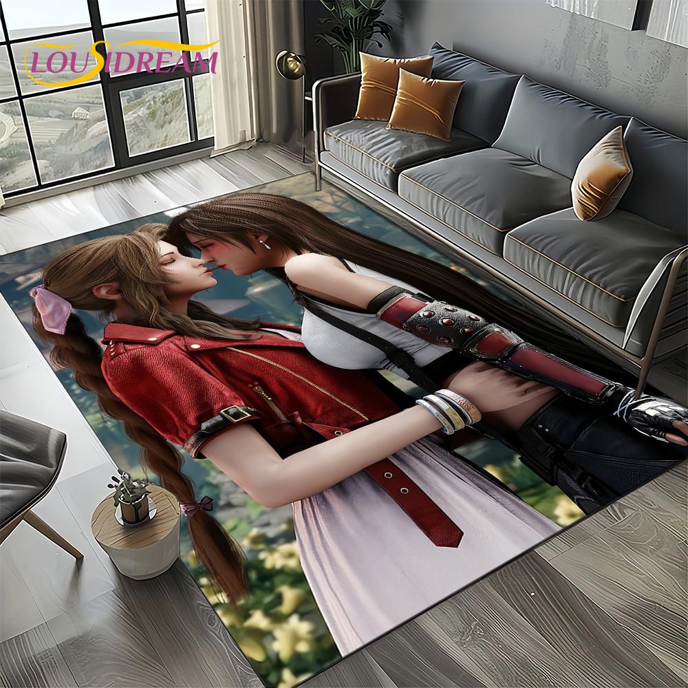 27 Стилей Новый Сефирот Игры Final Fantasy Клауд Тифа Аэрит Ковер Коврик для Гостиной Спальни Дома Дивана,Детский Нескользящий Коврик для Пола