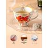 Керамическая кружка JOYYE с ручкой 'Цветочное желание'