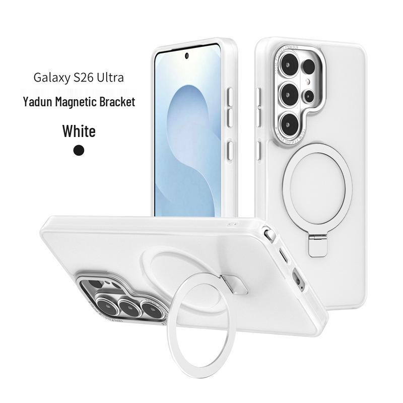 Магнитный держатель Frosted Защитный чехол для телефона Samsung S26 Ultra/S25 Plus