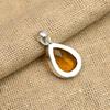 Honey Topaz Gemstone Handmade 925 Sterling Silver Jewelry Pendant Fro Her