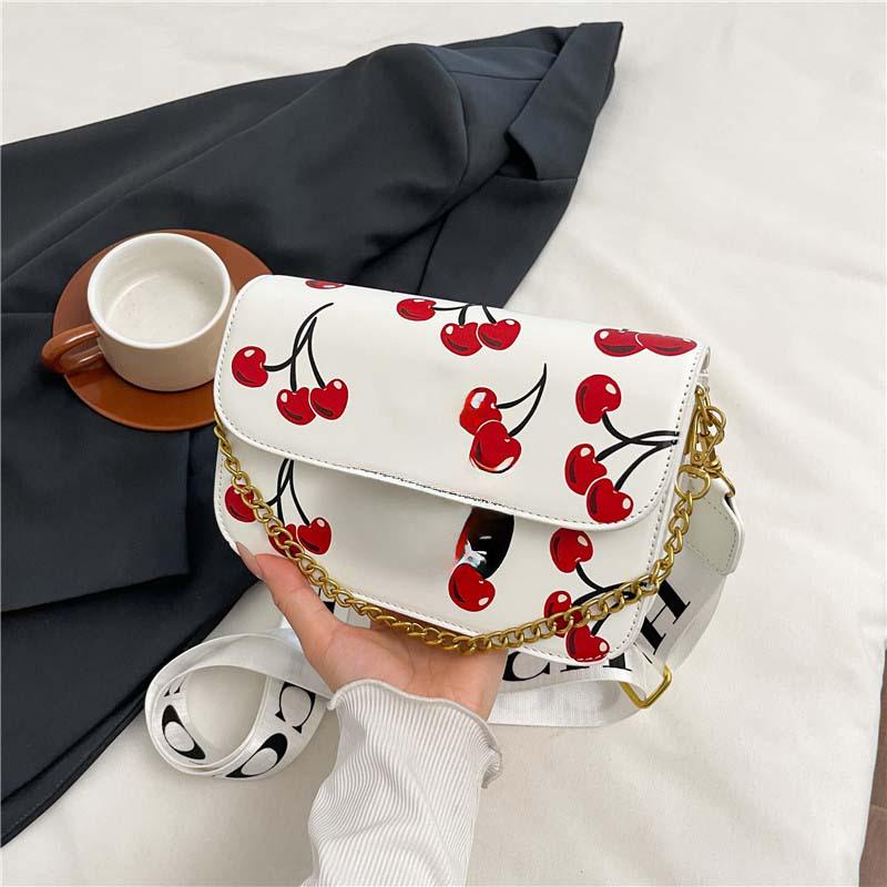 Женская стильная маленькая квадратная сумка кроссбоди высокого класса 2025 года с универсальным принтом