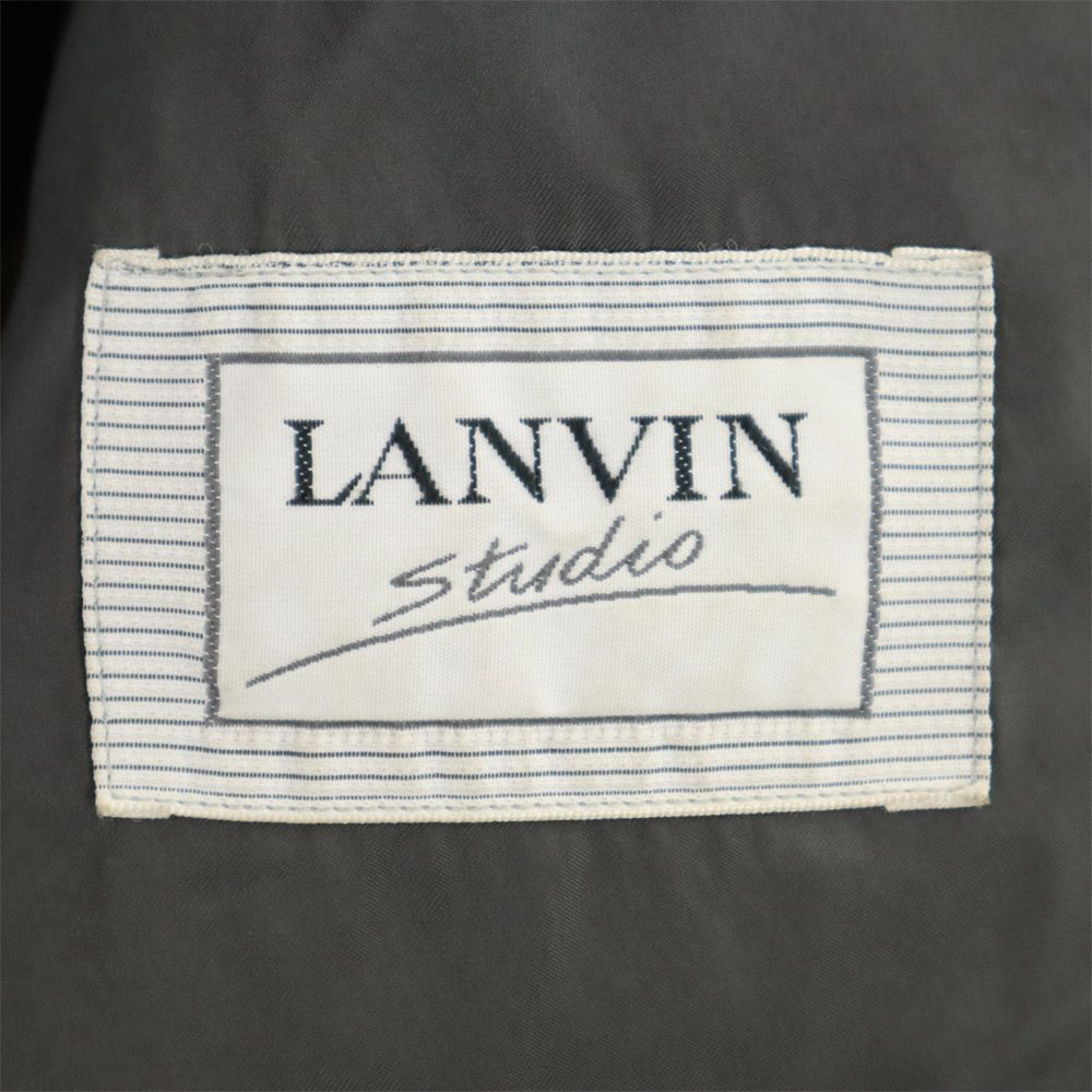 Lanvin Шерстяной костюм-двойка в полоску M48-35/M48-35-85 Студийный мужской б/у