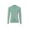 Тренировочная рубашка Slim Fit с длинным рукавом, мужские топы, дымчато-серый нефрит CU4971-357