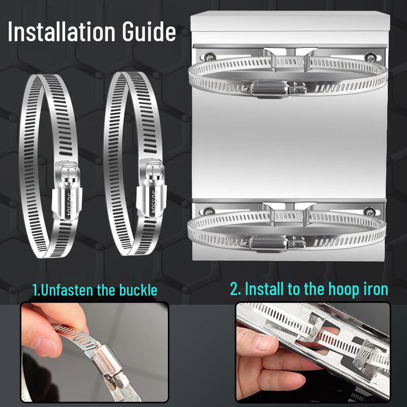 Кронштейн хомута из нержавеющей стали