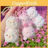 Sakura Season Cat Bear Rabbit Animal Plush Keychain With Hanging Strap For Bag Decor